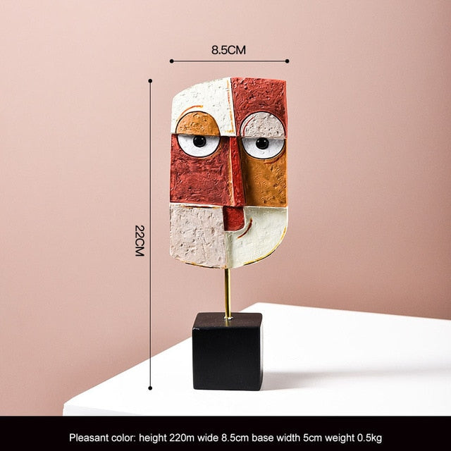 Abstract Fun Face Art